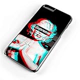 Marilyn Monroe Supreme Blue Red 3d iPhone 6S Case Black
