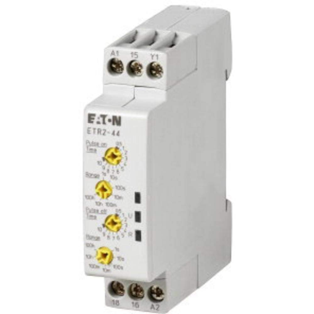 Eaton 262730 Time Relay 0, 05 S - 100 H, 24-240 V AC 50/60 Hz, 24-48 V DC, 1 W, Flashing, 2 Times