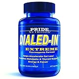 Best Fat Burner - Dialed-In 60 Pills- Natural Thermogenic Metabolism Booster Supplement for Weight Loss