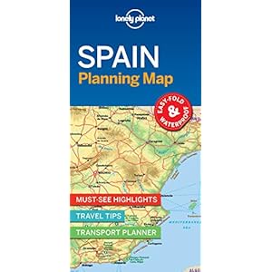 Spain Planning Map – 1ed – Anglais Landkaart – Gevouwen Kaart, 30 augustus 2018