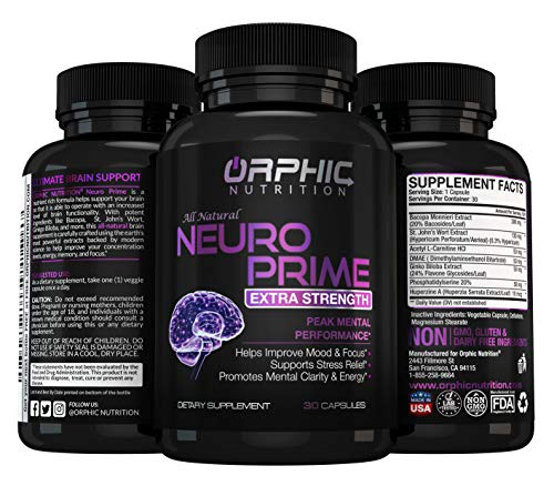 Neuro Prime Brain Booster Supplement - Memory, Maroc | Ubuy