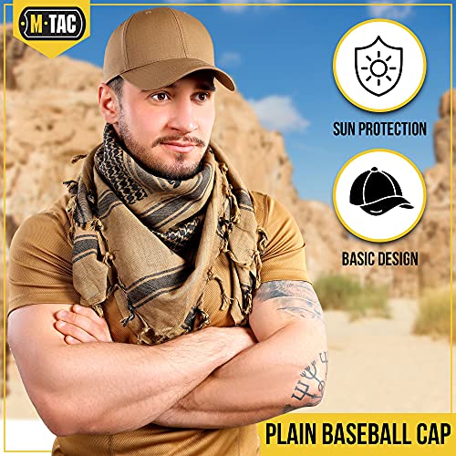 MTac Tactical Baseball Cap Adjustable Plain Workout Ball Cap