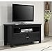 Walker Edison Simple Rustic Wood TV Stand for TV's up to 48