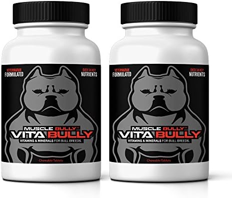 Vita Bully Vitamins for Bully Breeds: Pit Bulls, American Bullies, Exotic Bullies, Bulldogs, Pocket Bullies, Made in the USA.