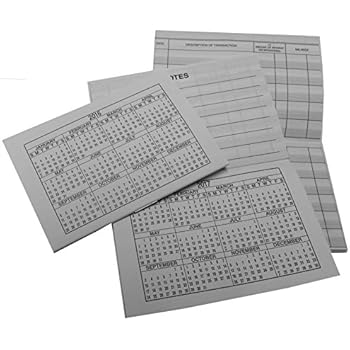 Amazon.com: 5 Debit ATM Mini Checkbook Registers: Office Products