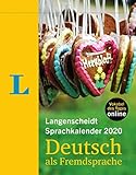 Langenscheidt Sprachkalender 2020 Deutsch - German 2020 Day-to-Day Calendar (Monolingual German) (Ge by 