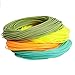 Maxcatch Fly Fishing Line (Weight Forward, Floating) and Fly Line Combo with Backing Leader and Tippet (1F/2F/3F/4F/5F/6F/7F/8F/9F/10F) (Fly Line Satin Orange, WF9F 100FT)