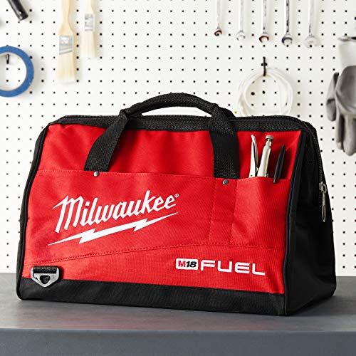 Milwaukee 902033036 23x12x12 Canvas Tool Bag W/Strap Pricepulse