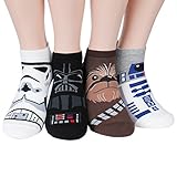 Socksense Star Wars Mens Series Original Socks (Mania_4pairs), One Size
