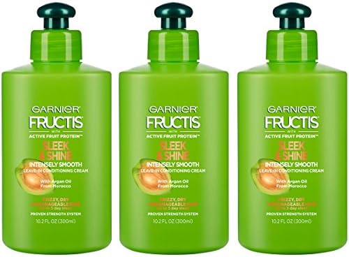 Garnier sleek and shine intensely smooth leave in conditioning cream Clearance