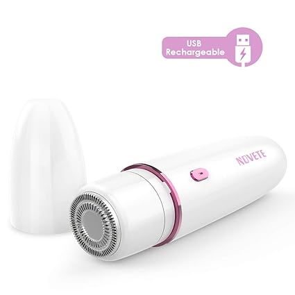 Hair Removal For Women Novete Portable Usb Rechargeable Painless