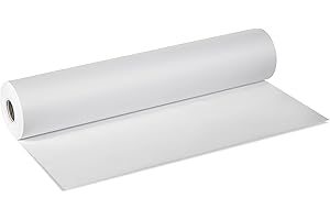 Weston Heavy-Duty Freezer Paper Roll with Cutter Box, 15"x150', Single-Sided Plastic Coating Prevents Sticking, For Meat, Fis