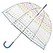 Totes Clear Bubble Umbrella (One Size, Glasses)