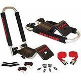 Malone Downloader Folding J-Style Universal Car Rack Kayak Carrier with Bow and Stern Lines