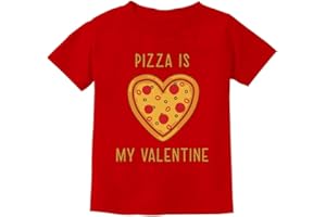 Tstars Pizza is My Valentine Valentine's Day Shirt for Pizza Lovers Youth Kids T-Shirt