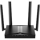 Cudy BE3600 Dual-Band Wi-Fi 7 Router, 5X GbE, VPN Full, Mesh, WR3600 | 2882+688 Mbps wifi 7, 4x GbE, 1.2 GHz Dual-Core, 4K QAM, 320 MHz, WG/OVPN/IPsec/ZT VPN, Mesh-ready, Cable Incl