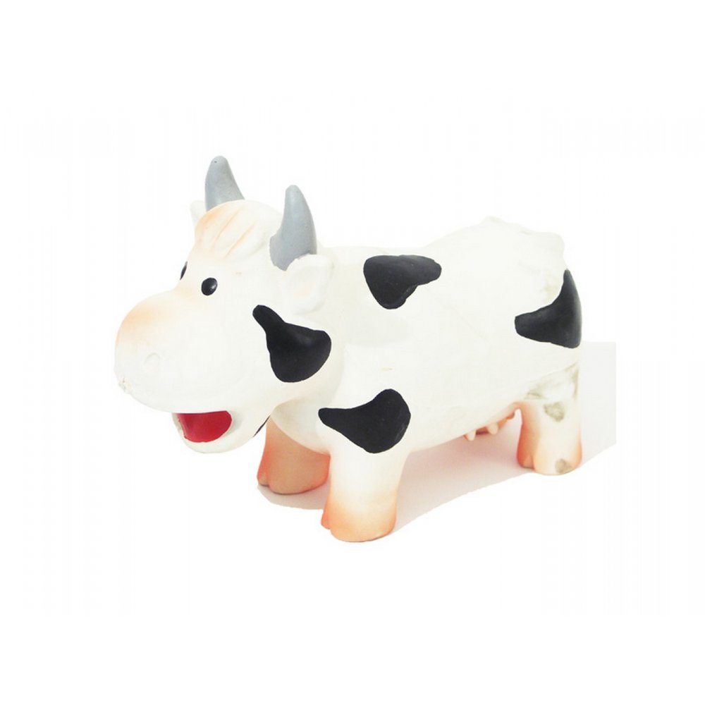 Rosewood Grunters Cow Latex Squeaky Dog Toy