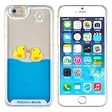 iPhone 6 6S Case-Yerwal Aquarium Tank Swimming Couple Ducks Dynamic Flowing Liquid Hard Case Cover for iPhone 6 6S 4.7