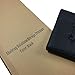 Shelving Solutions Folding Storage Ottoman, Faux Leather Foot Rest Seat 43” (Black)