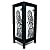 Pakdeevong shop Black Owl Bird of Night Prey White Handmade Asian Oriental Wood Table Paper Gift Bedside Night Light Bulbs Bedroom Accessories Home Decor Living Room Bedside Homemade Art Garden Outdoor Floor Japanese Modern Vintage Christmas Desk Lamp