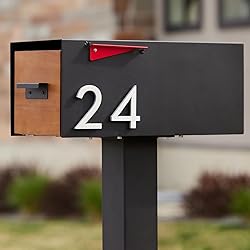 4 Inch House Numbers, Self-adhesive Mailbox Numbers
