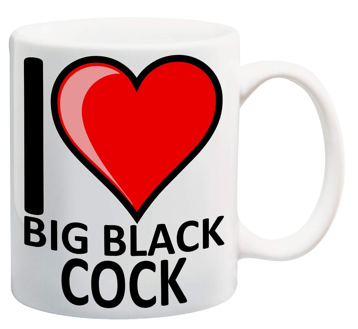 Partybitz I Love Big Black Cock 11oz Ceramic Mug