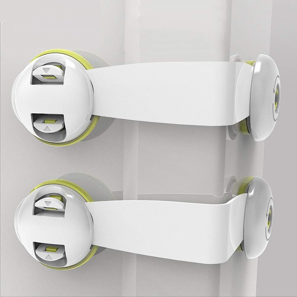 9pcs Bloque Placards Blocs Porte Serrure De Securite Protection Enfant Bebe Pour Tiroir Armoires Frigo Toilette Securite Domestique Bloque Placards Et Loquets