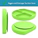 Silikong Suction Plate for Toddlers | BPA Free, 100% Food-Grade Silicone | Microwave, Dishwasher and Oven Safe | Stay Put Divided Baby Feeding Plates