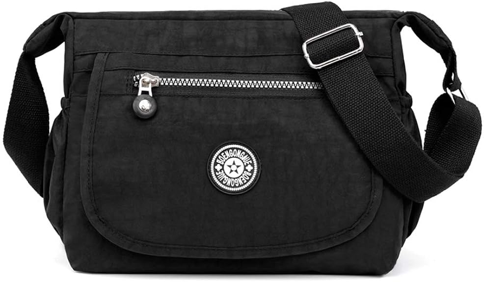 XUEREY women's cross body bag Waterproof Nylon Messenger Bag Casual