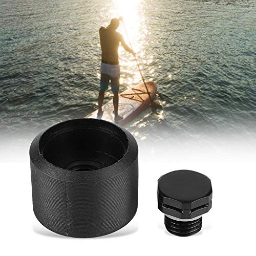 Huairdum Surf Board Air Vent, 3 x 2.2cm high Durable Stand Up Paddle Board Surfboard Air Vent Surfboard Exhaust Black for Surfing Vent Water Sports Watercraft Parts