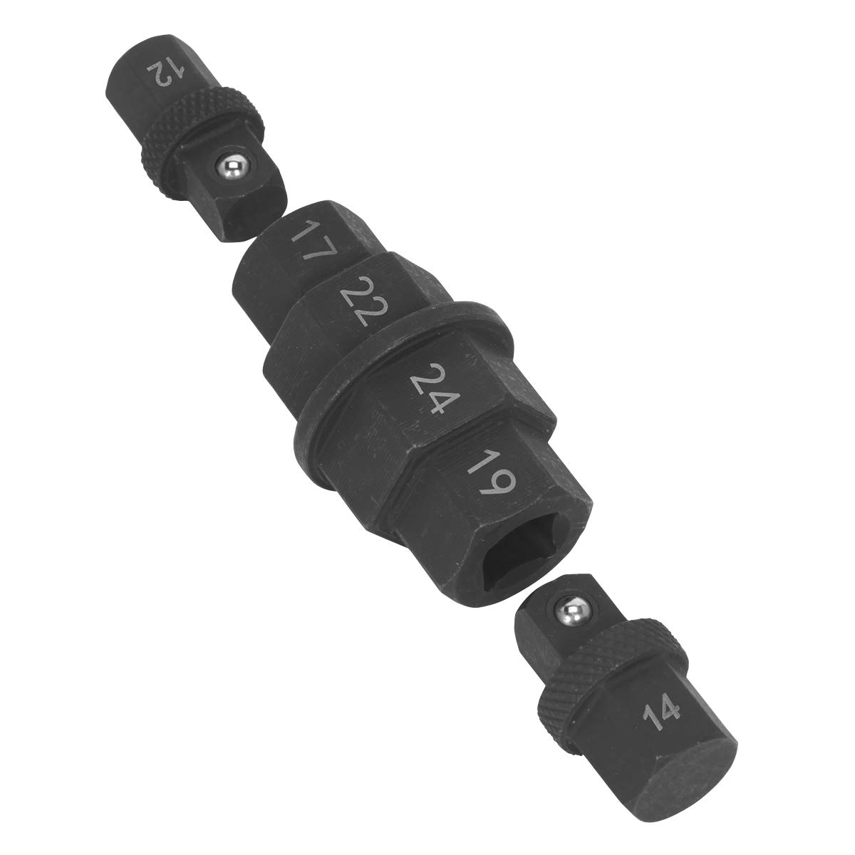 Sealey Ms008 Motorcycle Spindle Tool 17 19 22 And 24Mm