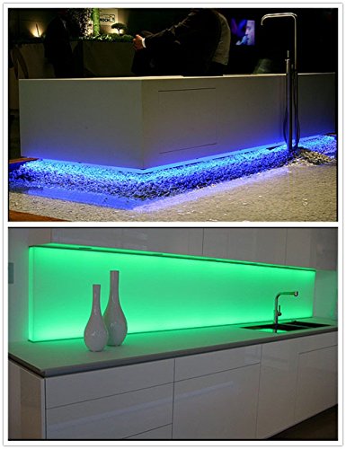 Alfa Lighting 16.4 Ft/5m 150 LEDs Flexible LED Strip Lights 5050 SMD RGB 12V 2A + 44 Keys Remote Control [Energy Class A] - Thumbnail 3