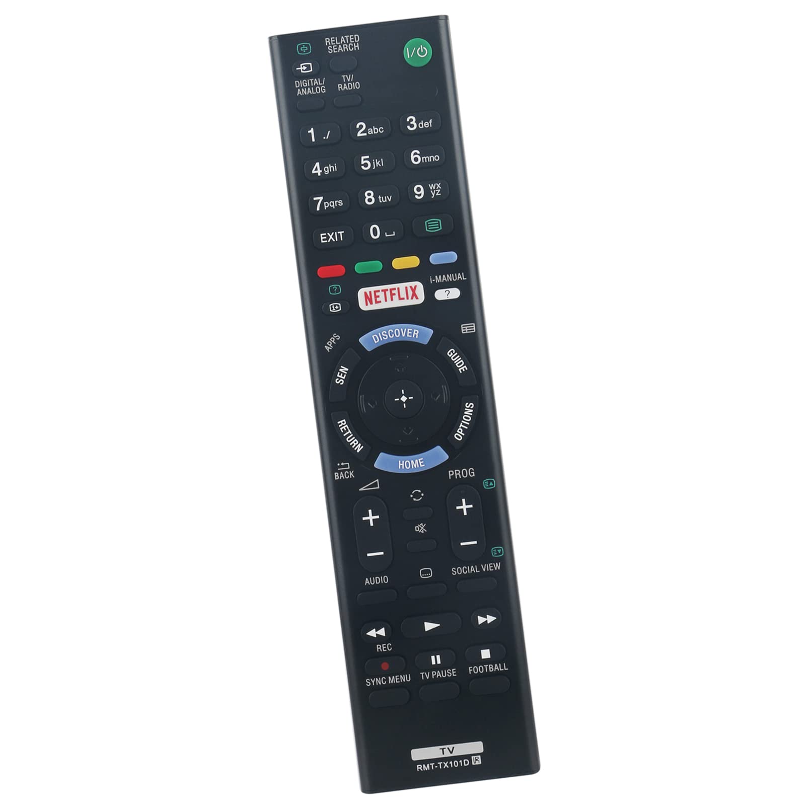 ALLIMITY RMT-TX 101 D Remote Control Replace fit for Sony Bravia TV RMT-TX101D