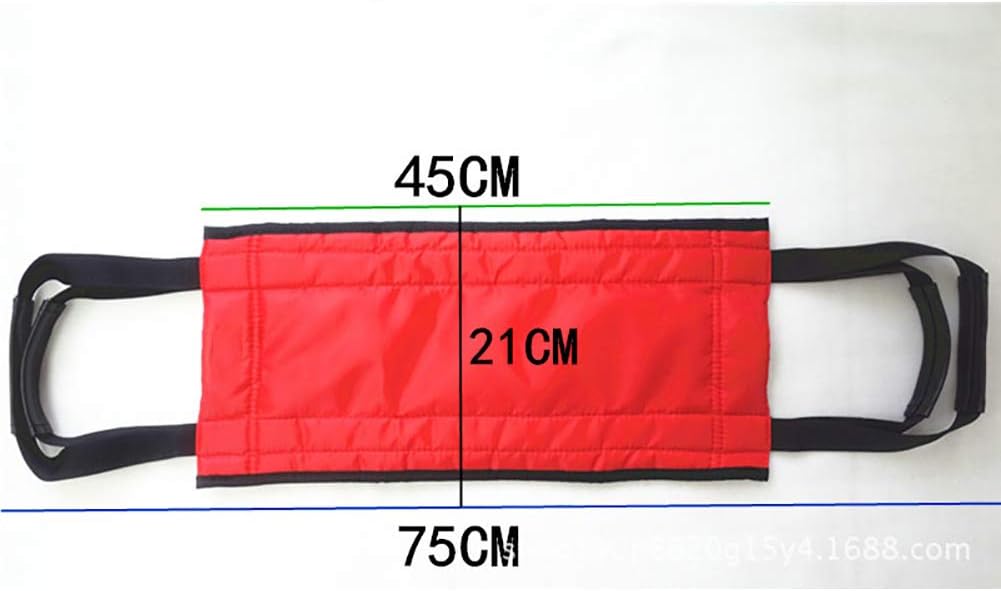 Fushida Medical Care Articles Hospital Standing Aids and Supports Adjustable Protection Waist Oxford Cloth Material(Red): Health & Personal Care