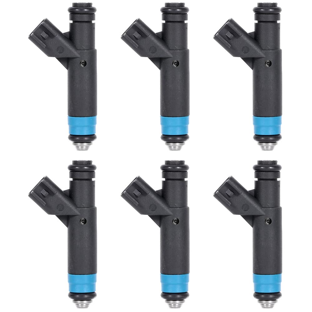 Photo 1 of SCITOO 6Pcs 4 Holes Fuel Injectors fit for 2004-2005 for Ford for Freestar, for 2001-2003 for Ford for Ranger, for 2004-2005 for Mercury for Monterey, for 2001 2003-2005 for Mercury for Sable FJ957