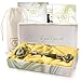 Gendra Jade Roller For Face | Face Massager 100 Real Natural Jade Roller | Face Roller For Eye, Neck, Body | Face Anti Aging Massager For Wrinkles, Puffiness, Lymph Drainage | Noiseless Jade Roller