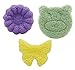 purifyou 100% All-Natural Premium Baby & Adult Bath Sponge | Ultra-Soft, Longest Lasting, Safe, Hypoallergenic, Biodegradable | Made from Pure Konjac Plants (Mixed, Set of 3)