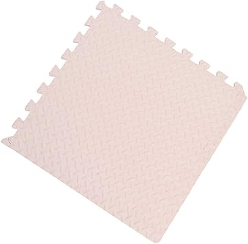 CLISPEED 6-Teilige Schaumstoff-Fußmatten Eva-Schaum-Fußboden