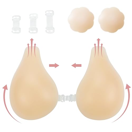 sticky bra for backless dress This is what i wear under dresses & tops this sticky bra is designed with an adhesive lining to stay in place underneath your clothing no matter the event KSang Push Up Sticky Bra,