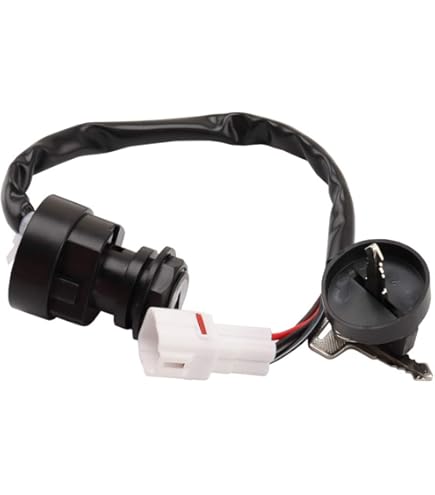 Ignition Key Switch For Yamaha Kodiak 400 YFM400 2X4 4X4 2003 - Foto 10