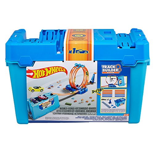 Hot Wheels Track Builder Multi Loop Box Playset
