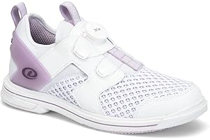 Dexter Women's Pro BOA Bowling Shoes - White/Lavender 7 (for Right Handed Bowlers Only)