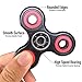 Merktor Tri-Spinner Fidget Toy With Premium Hybrid Ceramic Bearing - durable High Performance Bearing for Killing Time (black)