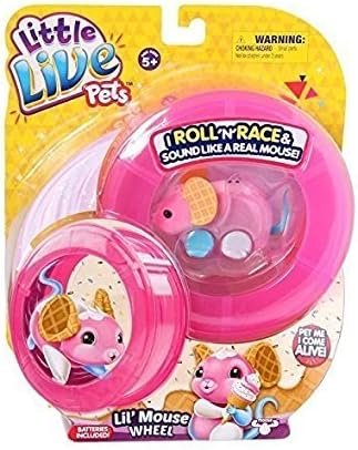Little Live Pets Lil' Mouse Wheel - WAFFLES