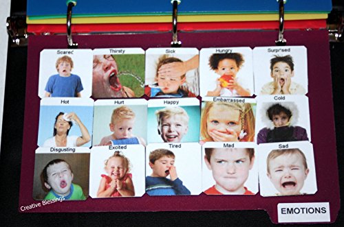 150 REAL PIC PECS BOOK FOR AUTISM, SPEECH, ADHD, COMMUNICATION, ABA, & APRAXIA