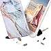 iPhone 6s Plus Case, Imikoko™ Flexible Case Print Crystal for iPhone 6s Plus (5.5 inch) - White Marble Pattern Slim Fit Snap On Hard Shell Back Case for iPhone 6/6S Plus (Pink)
