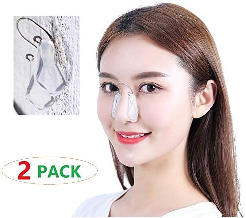 Nose Shaper Clip, Fashion Nose Up Lifting Shaping Bridge Straightening Beauty Slimmer Device Soft (Transparent)