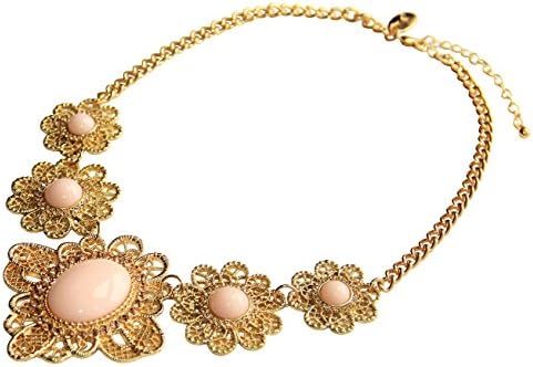 NetSeller Vintage Flower Choker Necklace for Women