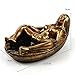 Gudessly Women Resin Statues Ashtray Personalized Gift Home Decoration Resin Skull