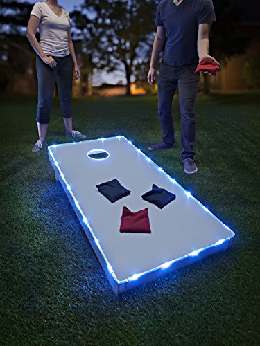 Brightz, ltd. toss brightz cornhole board led lighting …